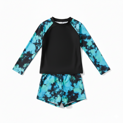 Schmik Neon Swim Set for Kids | UPF 50+ Swimwear