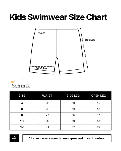 Schmik Blossom Swim Set for Kids | UPF 50+ Swimwear