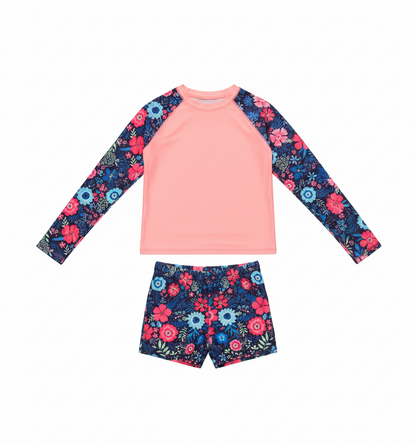 Schmik Blossom Swim Set for Kids | UPF 50+ Swimwear