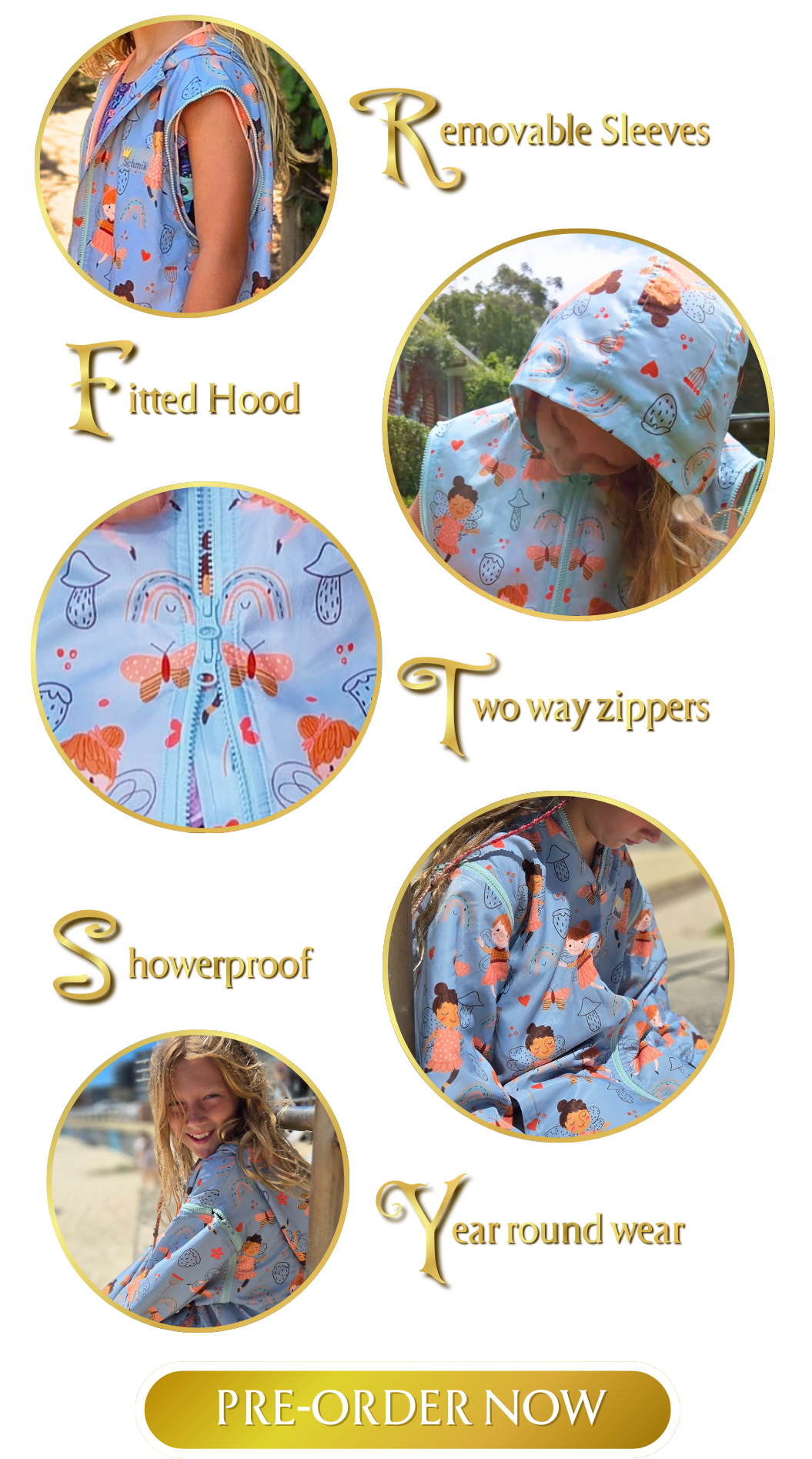 Fairy Dream🧚 - Schmik Swim Parkas