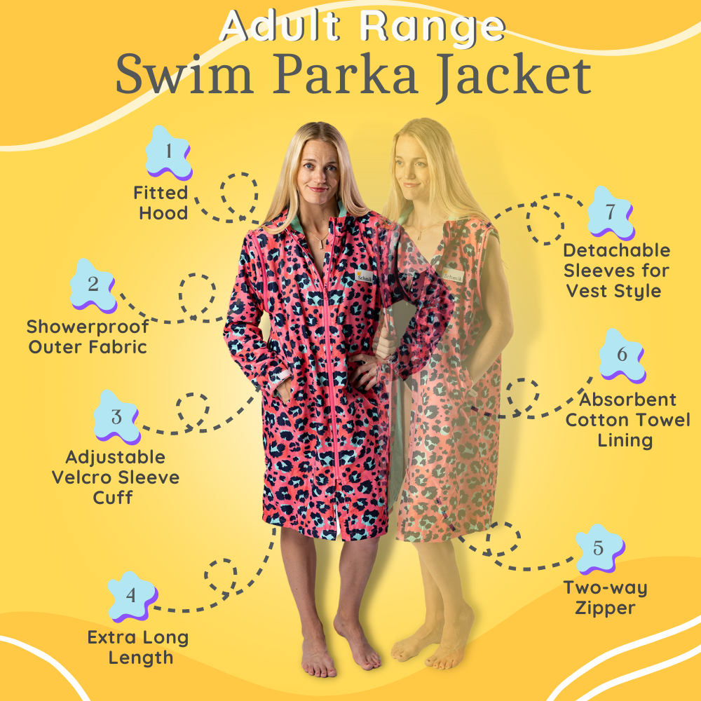 Adult clearance swim parka