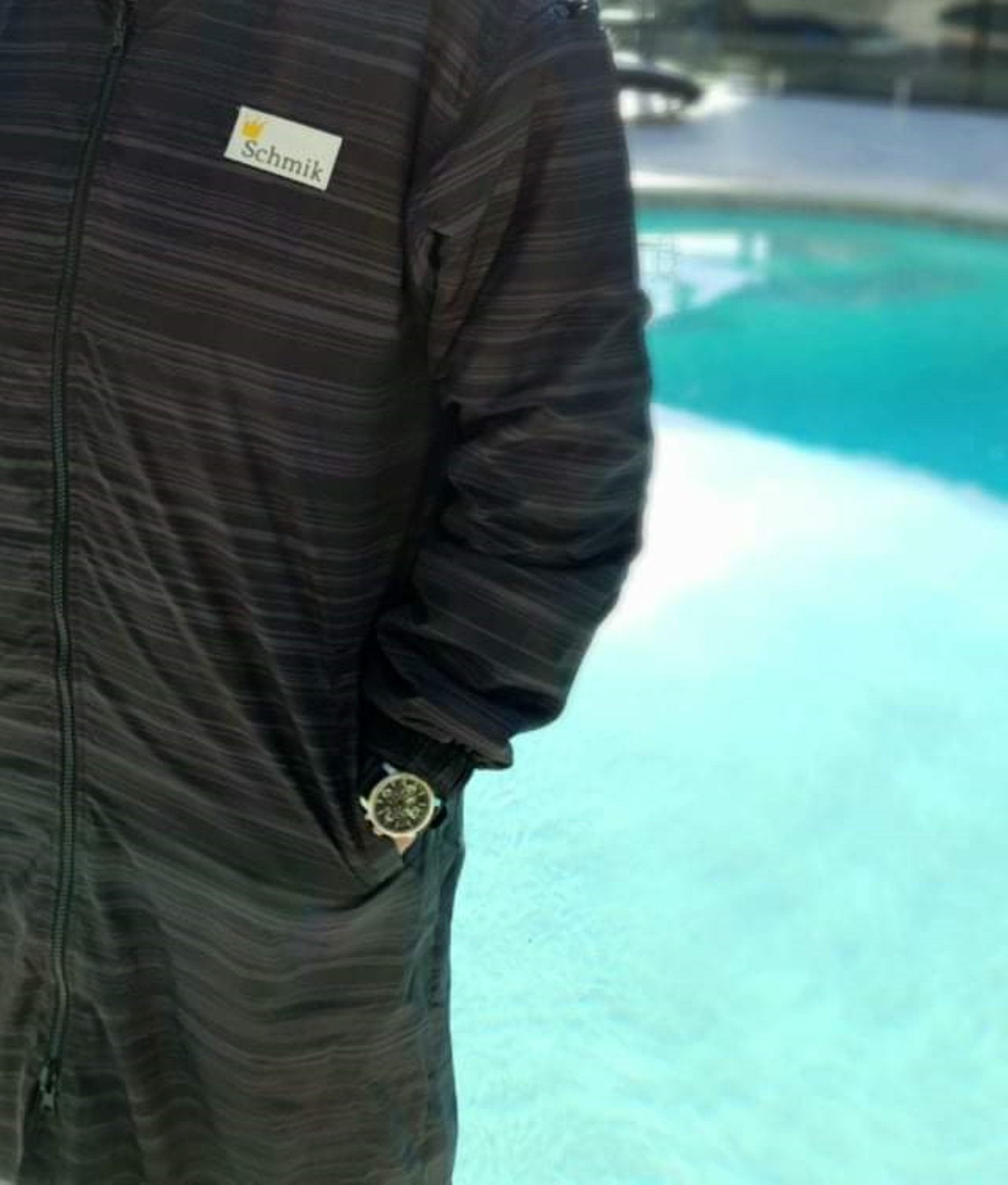 Black Marle - Schmik Swim Parkas