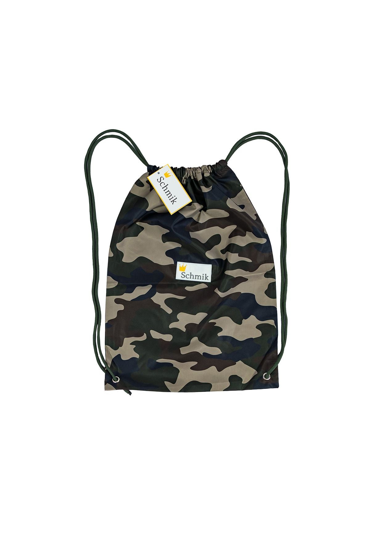Army print bag. Schmik army print swim bags. 