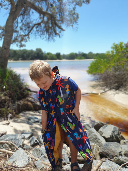 Dinosaur - Schmik Swim Parkas