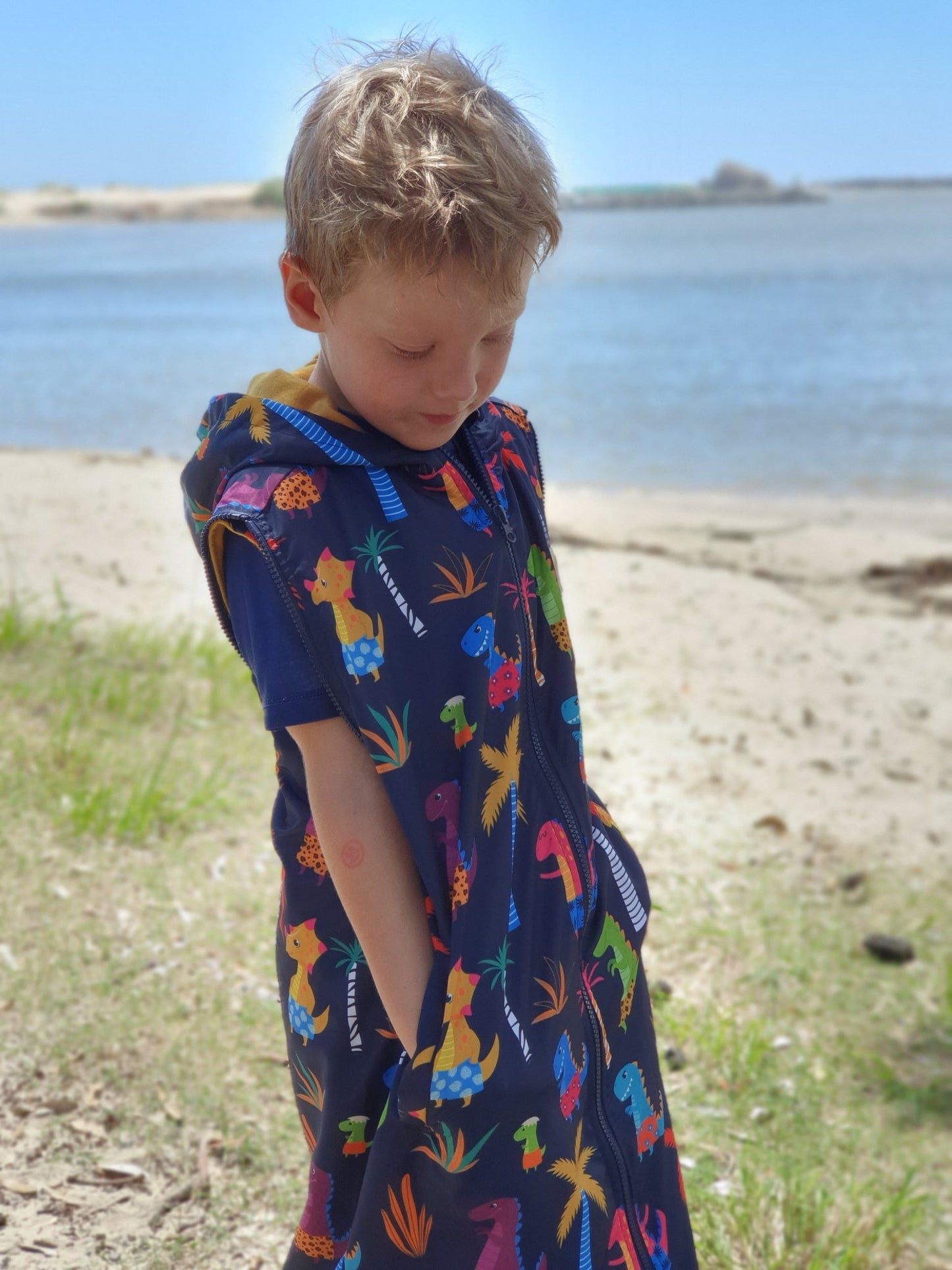 Dinosaur - Schmik Swim Parkas