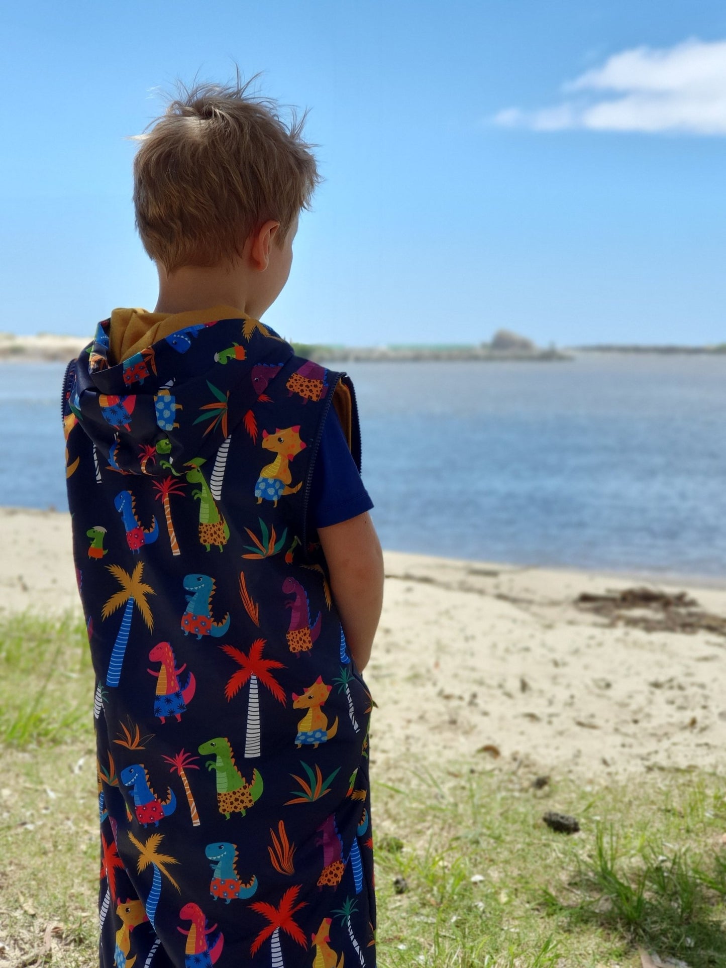 Dinosaur - Schmik Swim Parkas