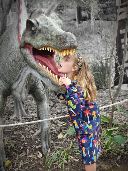 Dinosaur - Schmik Swim Parkas