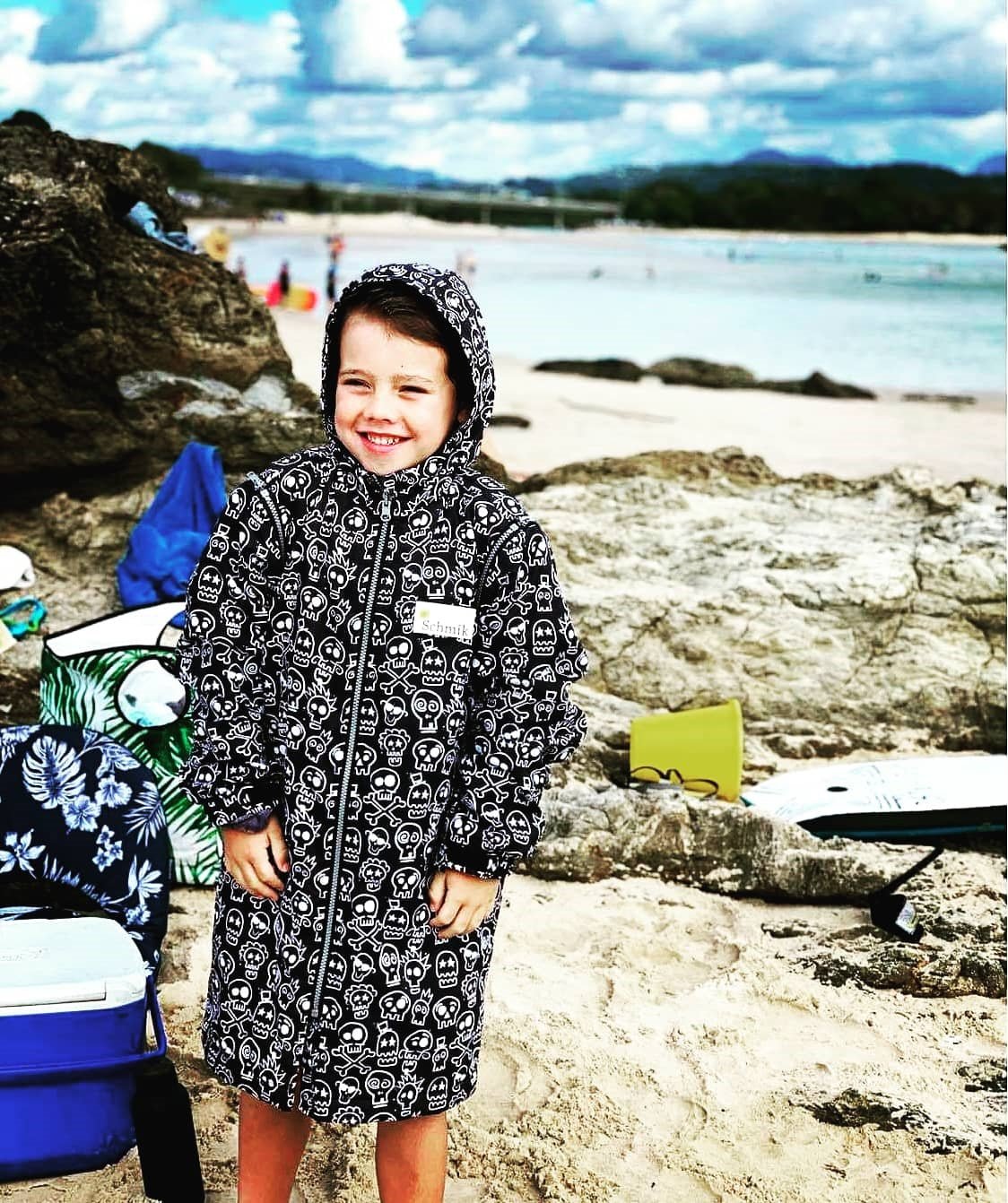 Skull N Bones - Schmik Swim Parkas